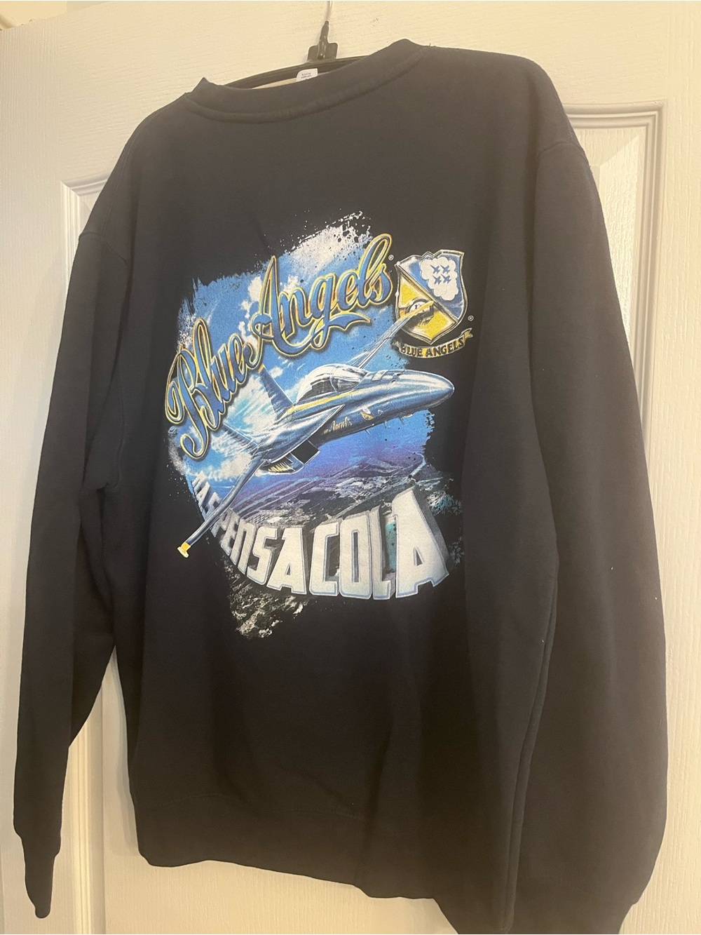 Pensacola Blue Angels Graphic Sweatshirt - Black